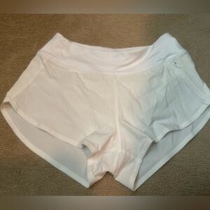 Outdoor Voices Hudson Short 2.5 “ in seam in white/ off white